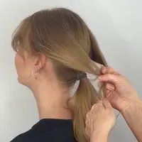 با روشی جدید موهایتان را ببندید