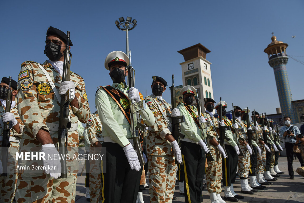 تشییع پیکر شهید «رضا زارع‌ مویدی» شهید مدافع امنیت در شیراز