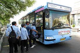 اتوبوس‌های رایگان در اختیار دانشجویان و دانش‌آموزان بندرعباس