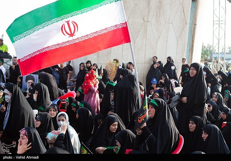عکس/ اجتماع امام حسنی ها در میدان آزادی