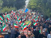 راهپیمایی مردم البرز در اعتراض به حوادث اخیر برگزار می‌شود