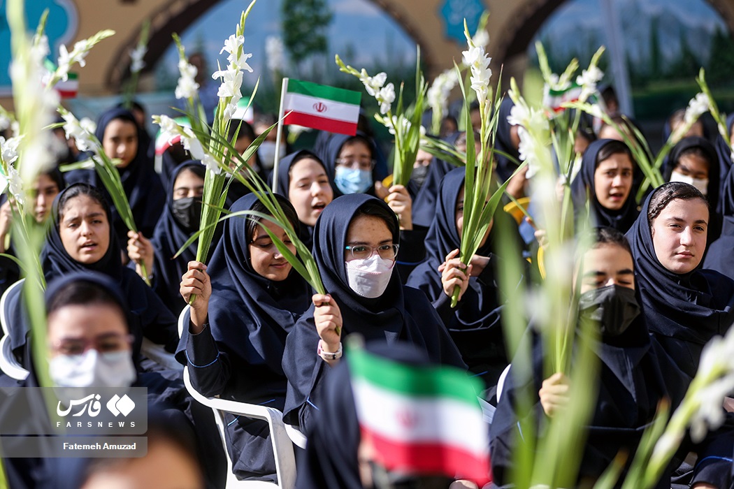 آیین بازگشایی دبیرستان دخترانه متانت