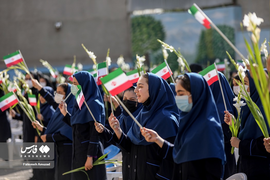 آیین بازگشایی دبیرستان دخترانه متانت