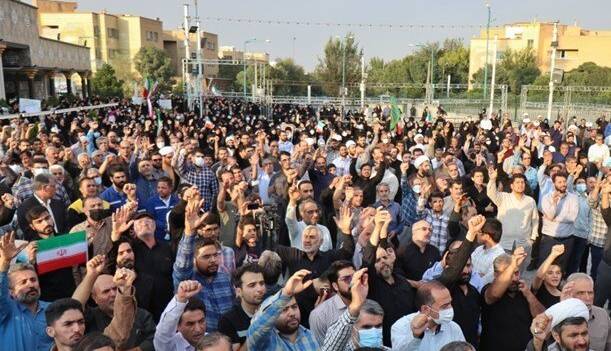 راهپیمایی در محکومیت حرکات هنجارشکنانه