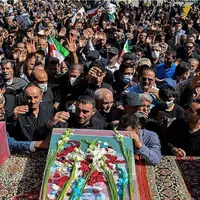 تشییع پیکر‌ شهدای تازه تفحص‌شده و شهید مدافع امنیت در شیراز