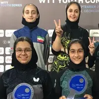 کسب سه مدال برنز توسط دختران ایران در مسابقات گرجستان