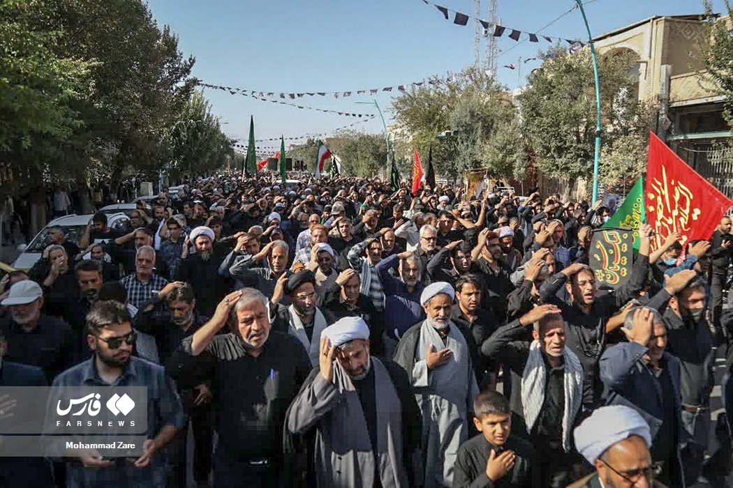 عکس/ اجتماع عزاداران یزدی در محکومیت اغتشاشات اخیر
