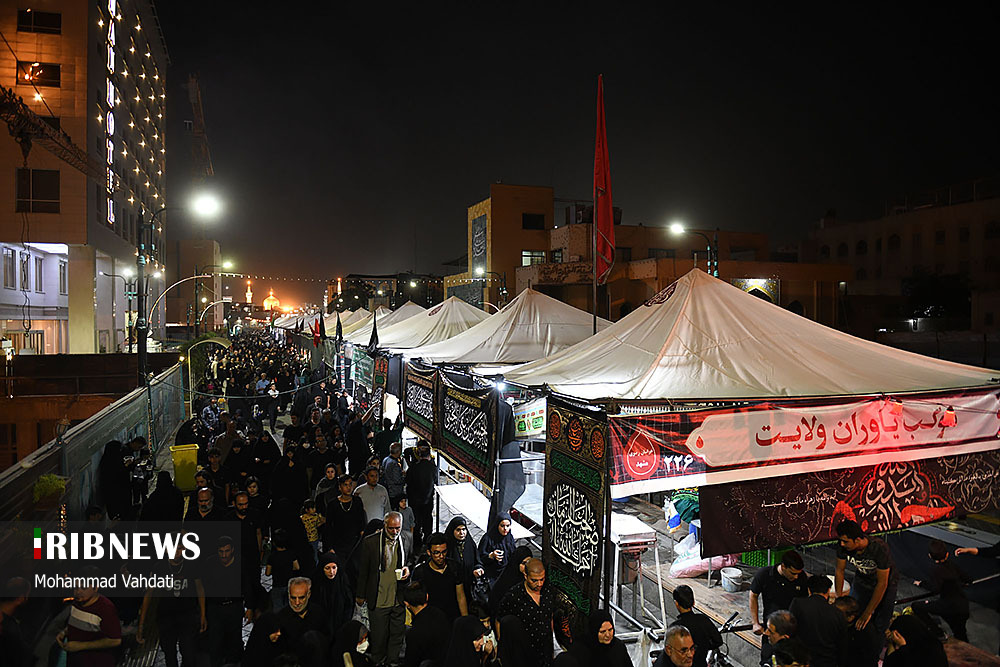 عکس/ خدمات رسانی موکب‌ها به زائران رضوی در مشهد