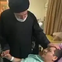 عیادت رئیس‌جمهور از مجروحان اغتشاشات