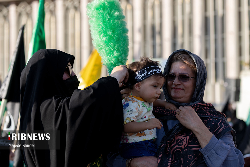 عکس/ تجمع امام رضایی ها در همدان