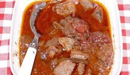خورش جگر گوسفند