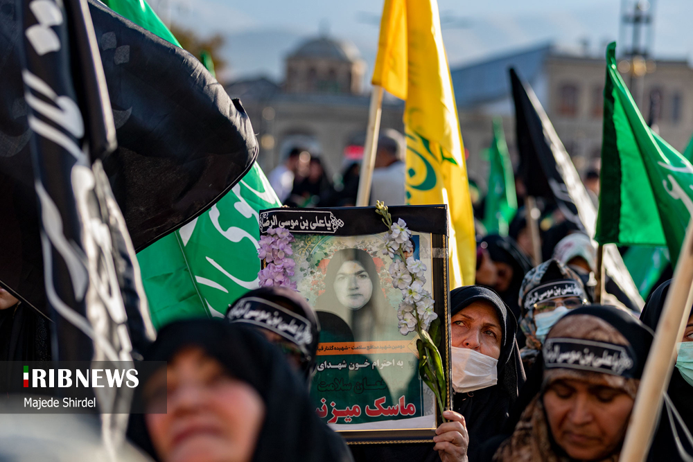 عکس/ تجمع امام رضایی ها در همدان