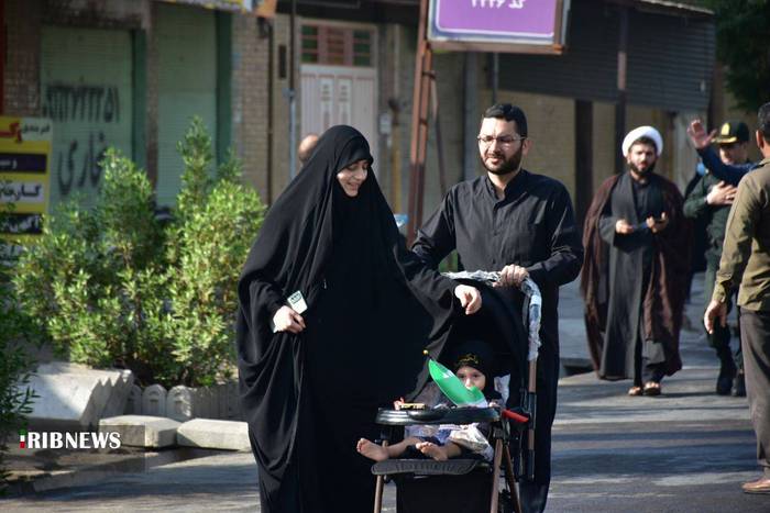 حضور هزاران نفر در آیین پیاده‌روی رضوی در بهبهان