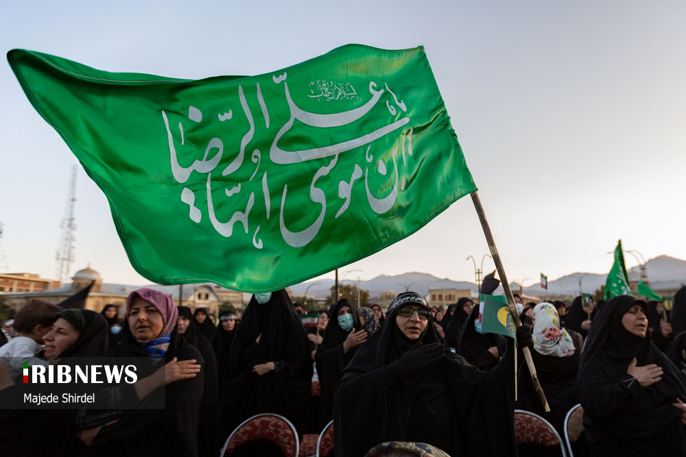 عکس/ تجمع امام رضایی ها در همدان