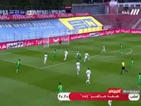 واکنش خوب حسینی روی شوت بازیکن سنگال