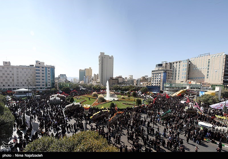 عکس/ عزاداری شهادت امام رضا (ع) در مشهد