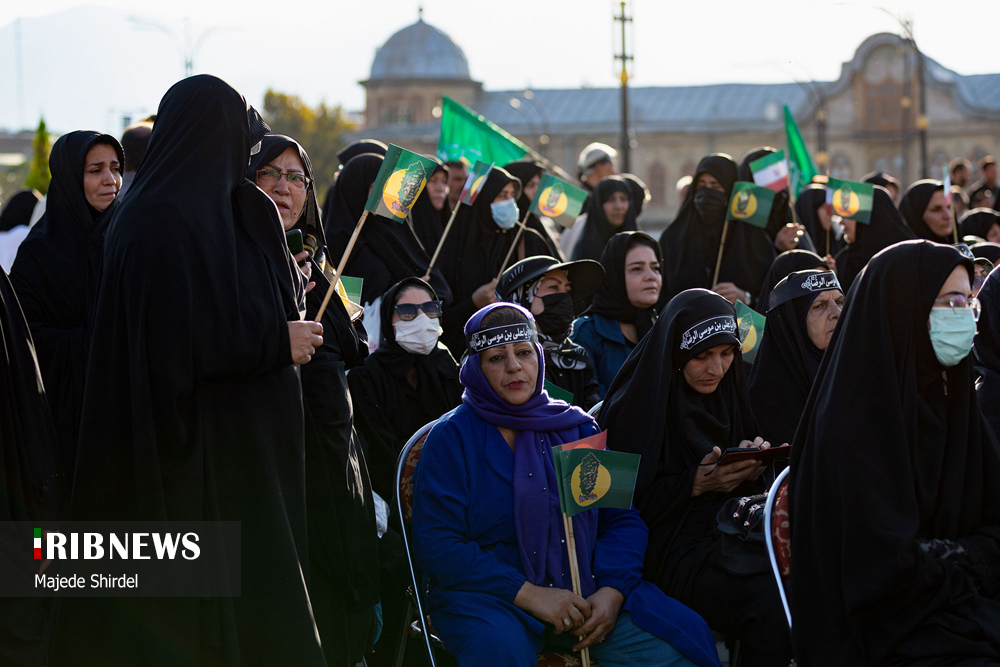 عکس/ تجمع امام رضایی ها در همدان
