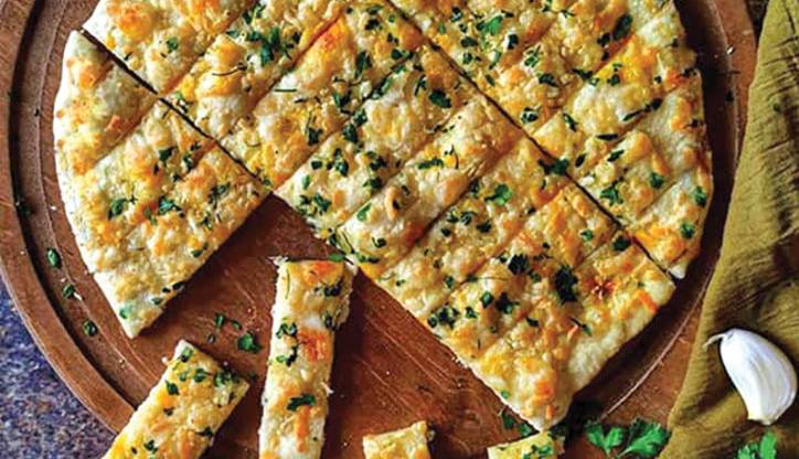 طرز تهیه نان سیر ساده و خوشمزه