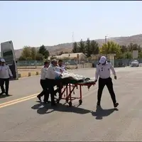 ۹ نفر بر اثر تصادف در کرمان مصدوم شدند