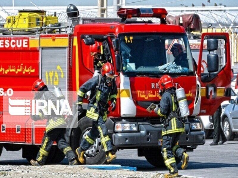 آتشنشانان قزوینی ۶۵۰ نفر را از مرگ نجات دادند