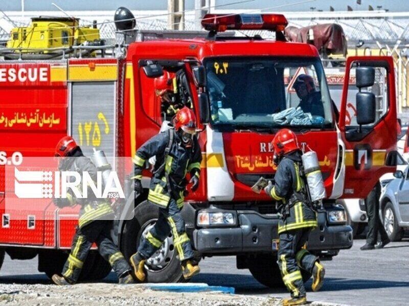 آتش‌نشانان قزوینی ۶۵۰ نفر را از مرگ نجات دادند