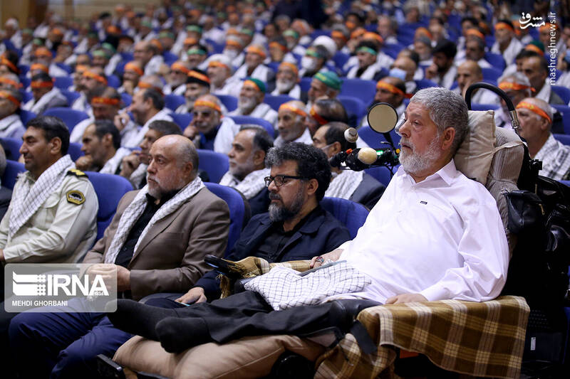 حضور قالیباف در همایش تجلیل از پیشکسوتان دفاع مقدس