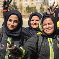 فعالیت آتش نشانان زن در تهران آغاز شد 