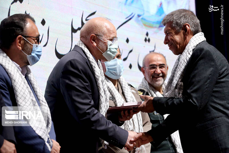حضور قالیباف در همایش تجلیل از پیشکسوتان دفاع مقدس