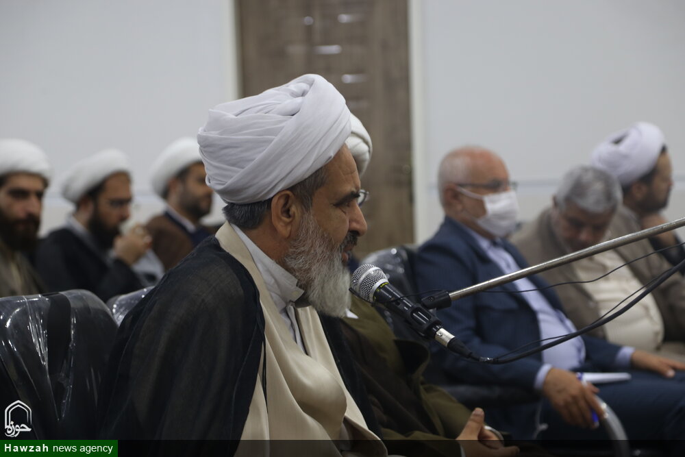 دیدار مسئولان استان خوزستان با آیت‌الله اعرافی