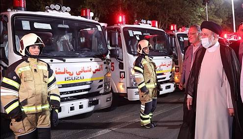 اظهارات جالب بانوان آتشنشان؛ مقایسه حقوق و سختی کار با رئیسجمهور!