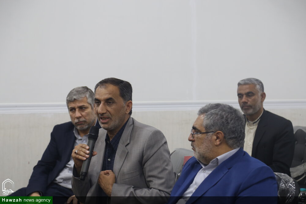 دیدار مسئولان استان خوزستان با آیت‌الله اعرافی
