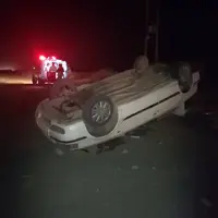 حادثه رانندگی در محور چناران-قوچان با ۶ مصدوم