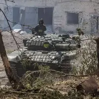 جنگ تانک‌ها در لوهانسک 