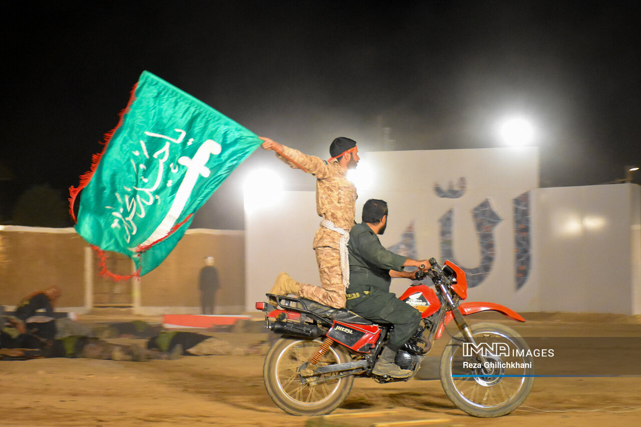 نمایش میدانی «در مسیر جاودانگی»