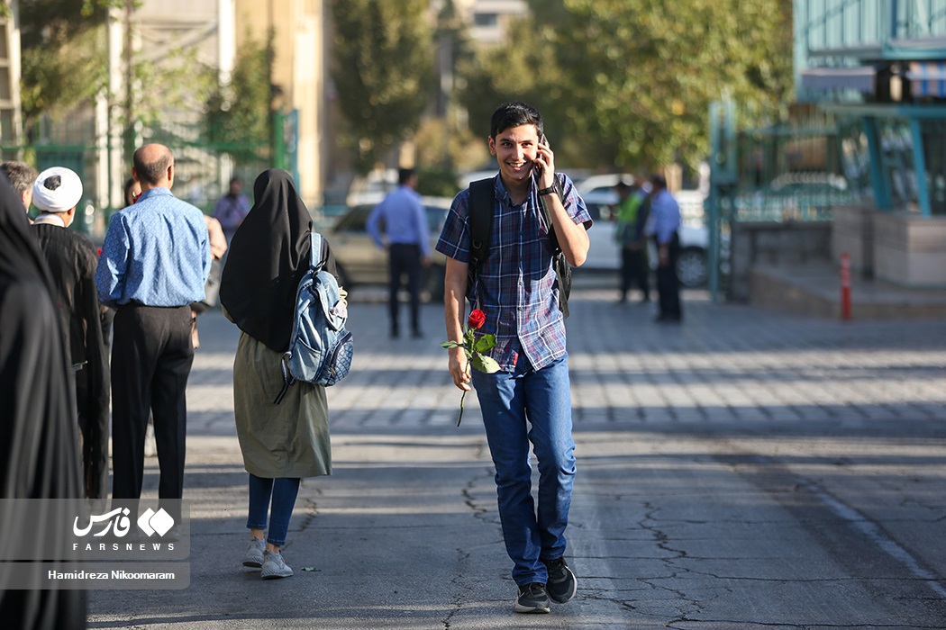 مراسم استقبال از دانشجویان جدیدالورود در دانشگاه اصفهان