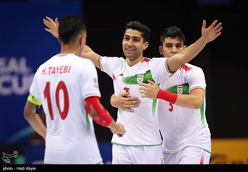 دیدار تیمهای فوتسال ایران و لبنان