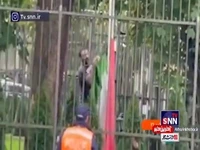 بازداشت اغتشاشگران در مقابل سفارت ایران در سوئیس