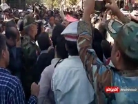 تشییع پیکر فرمانده شهید یگان امداد انتظامی مریوان 