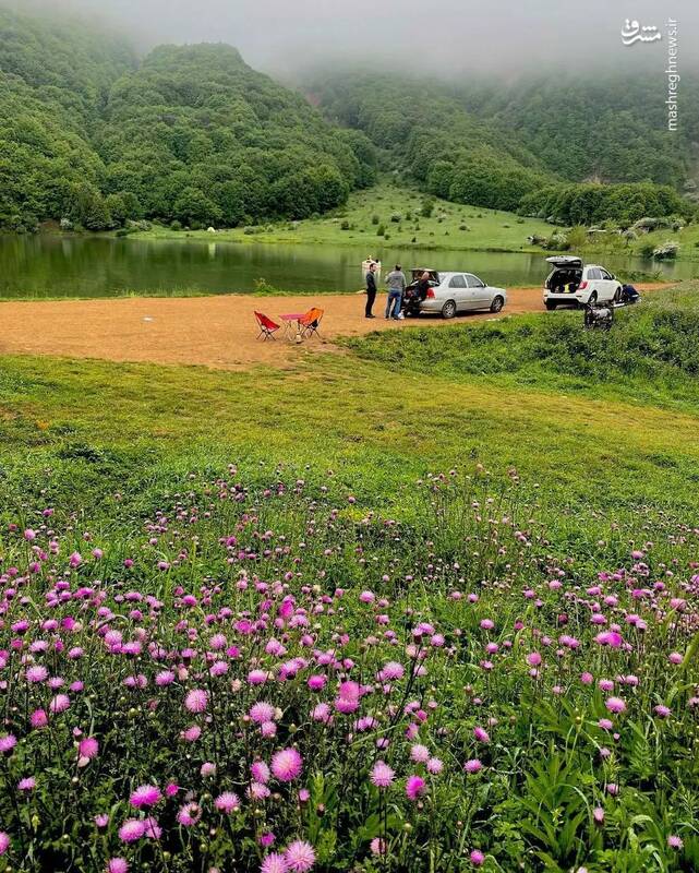 تصاویری رویایی از دریاچه "ویستان بره سر"