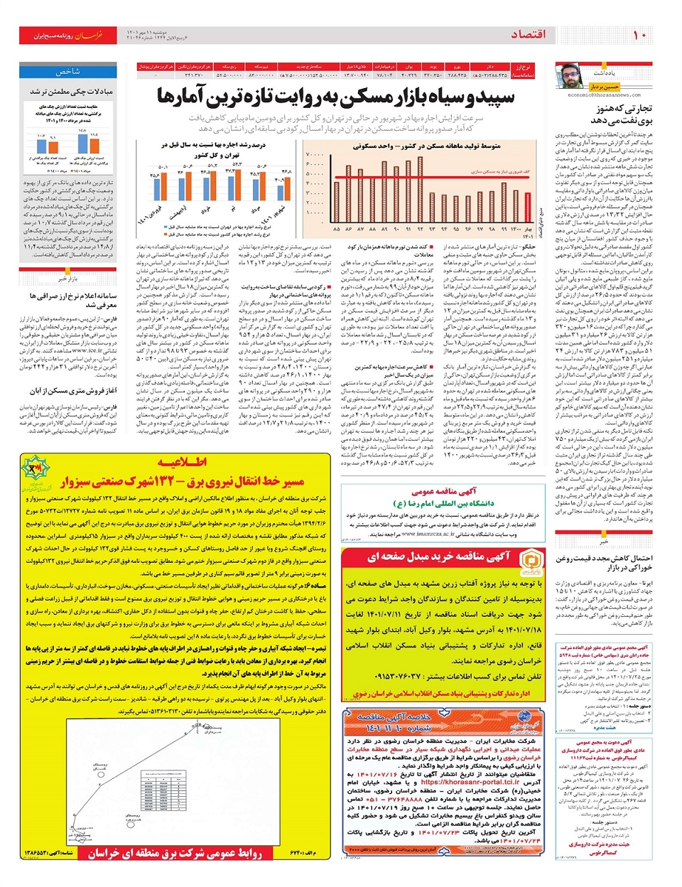 روزنامه خراسان/ زمانی برای گفت و شنود با جوانان
