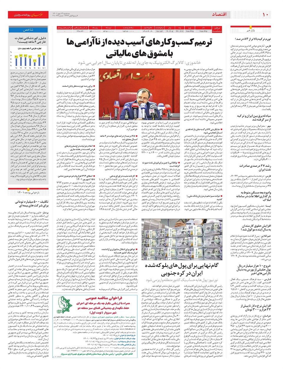 روزنامه خراسان/ دشمنان فقط با جمهوری اسلامی مخالف نیستند با ایران مخالف اند