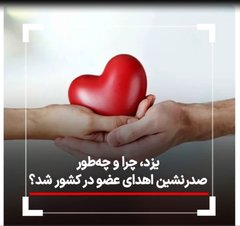 یزد، چرا و چهطور صدرنشین اهدای عضو در کشور شد؟