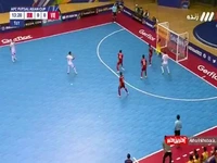 گل اول ایران به ویتنام در مسابقات فوتسال جام ملت‌های آسیا