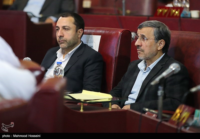 عکس/ حضور احمدی نژاد در مراسم افتتاحیه مجمع تشخیص مصلحت نظام