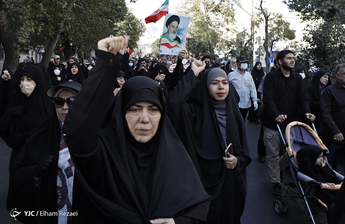 عکس/ راهپیمایی «یاران مهدی، یاوران رهبری»