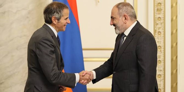 ایمنی نیروگاه هسته‌ای ارمنستان محور رایزنی گروسی با پاشینیان