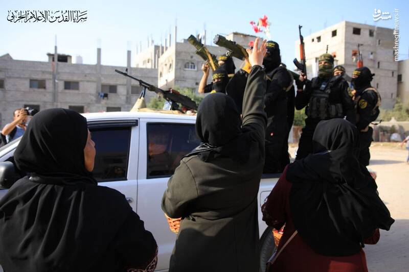 رژه «سرایا القدس» در غزه