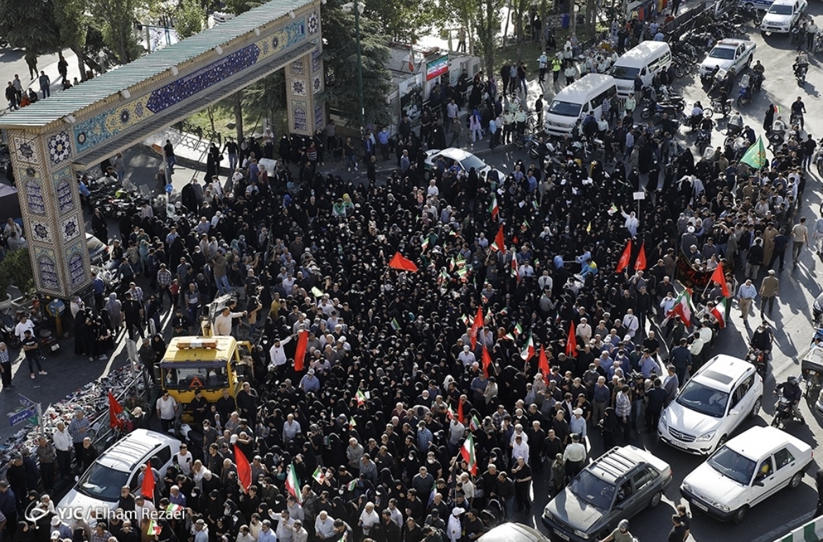 عکس/ راهپیمایی «یاران مهدی، یاوران رهبری»