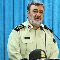 سردار اشتری پیش از خطبه‌های نمازجمعه تهران سخنرانی می‌کند