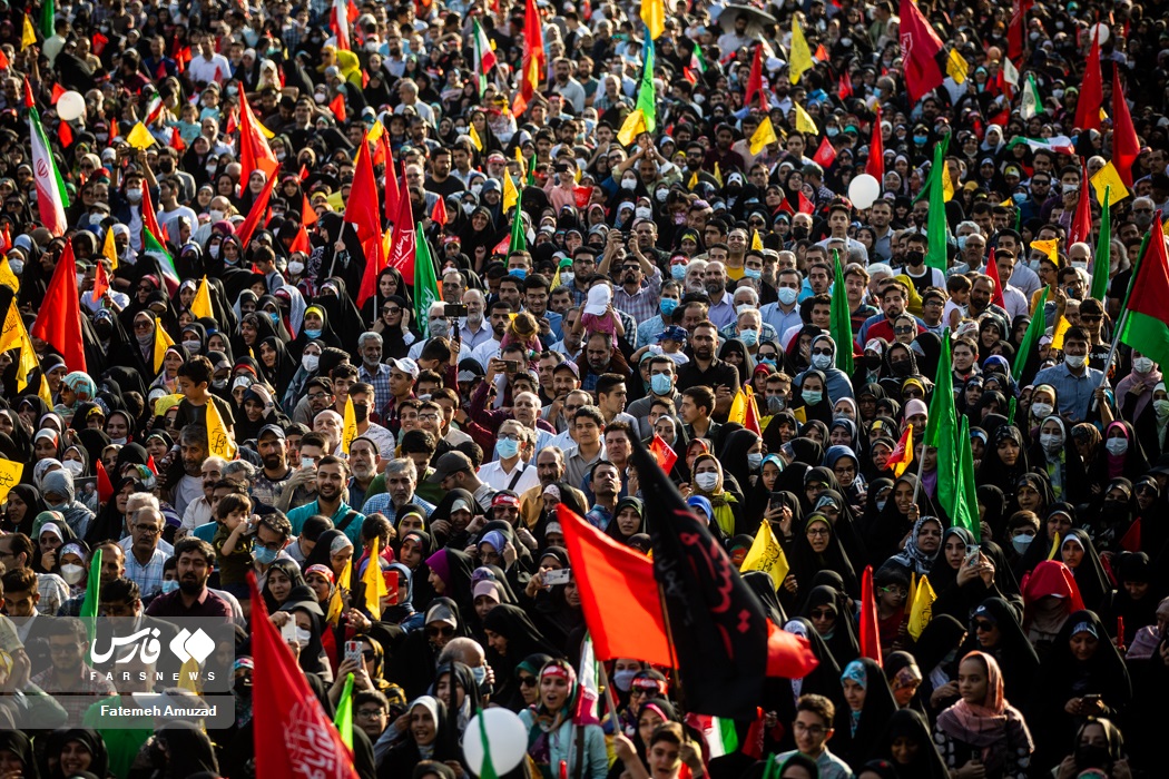 عکس/ جشن عید بیعت در میدان امام حسین(ع)